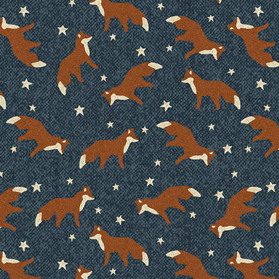 Foxes - Cotton Print