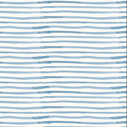 Watercolour Stripes - Cotton Jersey