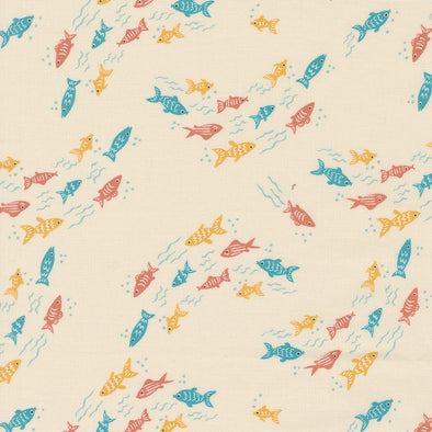 Noah's Fish - Cotton Print