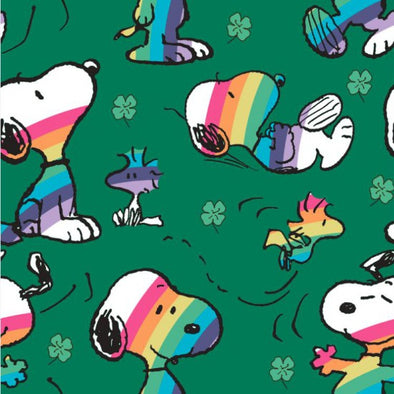 Peanuts Lucky Rainbow - Cotton Print