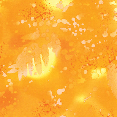 Sunshine Fossil Fern - Cotton Print