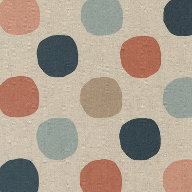 Mochi Dots - Linen Cotton Blend