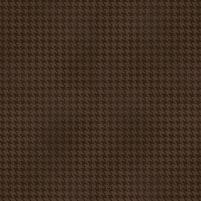 Mocha Blushed Houndstooth - Cotton Print