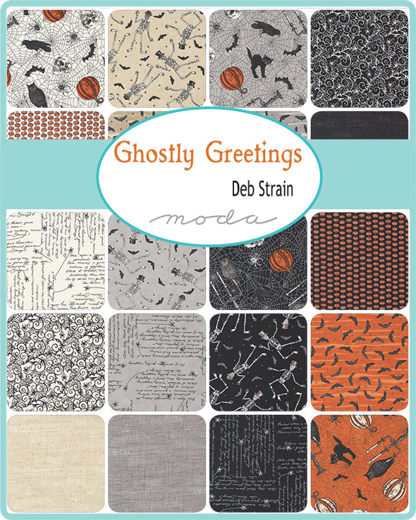 Ghostly Greetings - Charm Pack