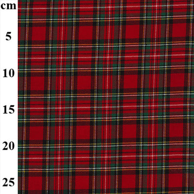 Red Tartan - Brushed Cotton