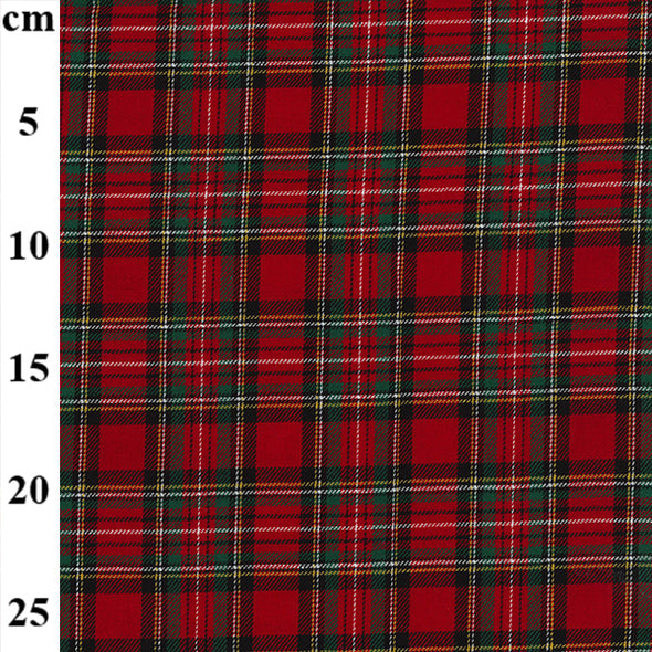 Red Tartan - Brushed Cotton