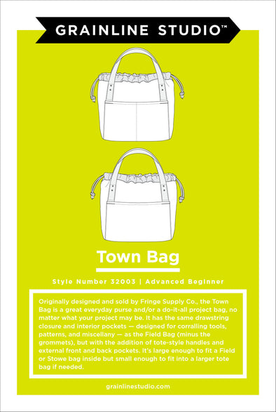 Town Bag by Grainline Studios