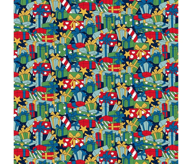 Liberty Deck the Halls Present Surprise  - Cotton Print