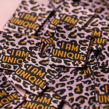 I AM UNIQUE 2.0 - Woven Labels by Little Rosy Cheeks