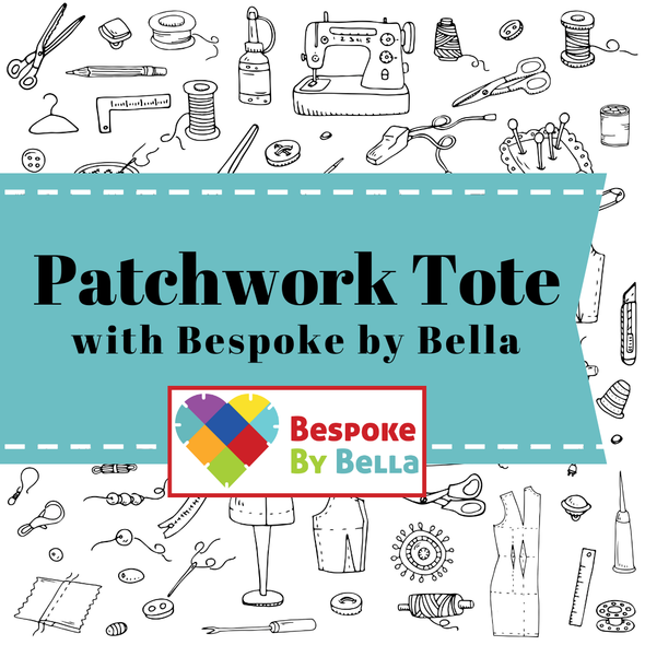 Patchwork Tote with Bespoke by Bella