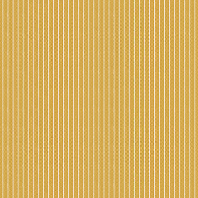 Woven Yellow Stripe - Cotton Print