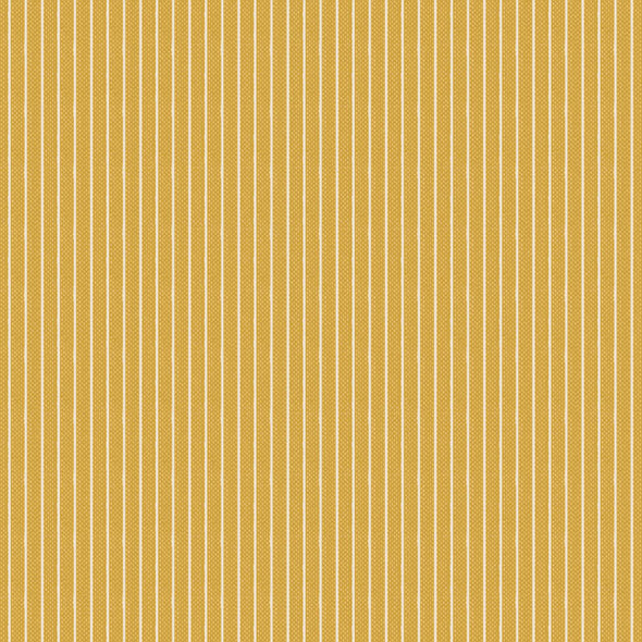 Woven Yellow Stripe - Cotton Print