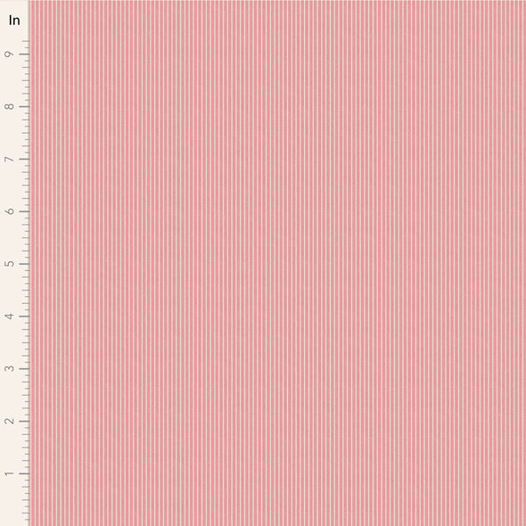 Woven Pink Stripe - Cotton Print