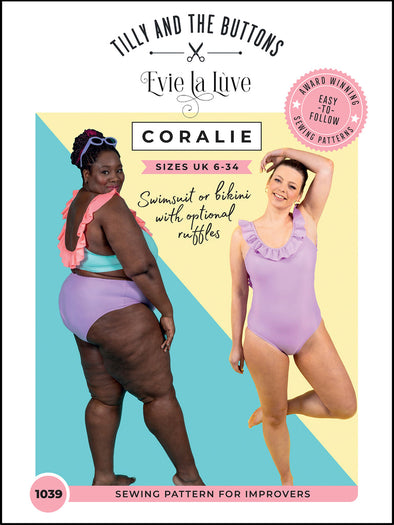 Coralie Swimwear by Tilly and the Buttons