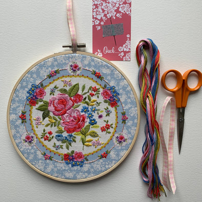 Porcelain Embroidery Kit by Madaher