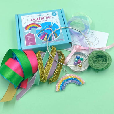 Rainbow Dreamcatcher Hoop - Craft Kit