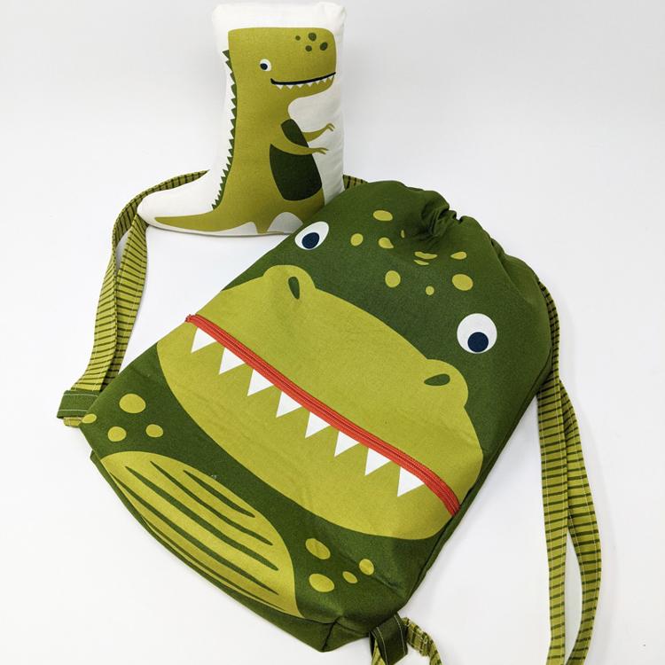 Stomp Stomp Roar Backpack - Printed Cotton Panel – Sew Yarn Crafty & Studio