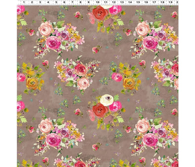 Floral Bouquet - Cotton Print