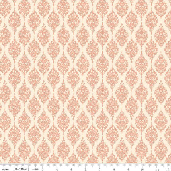 Elegance Exquisite Dusty Rose - Cotton Print