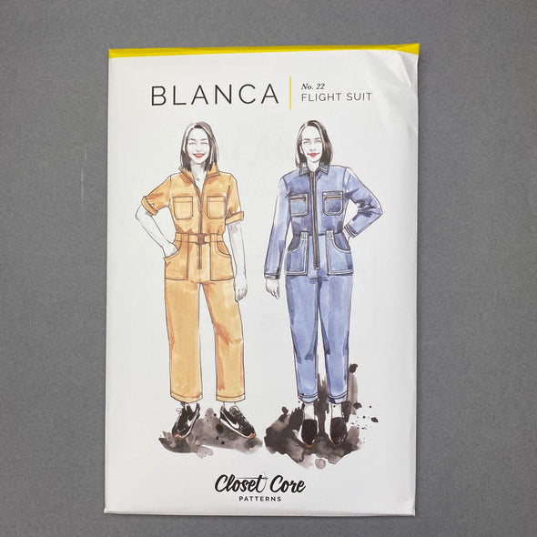 Blanca Flight Suit by Closet Core Patterns