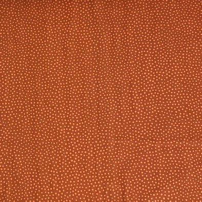 Dotty About Dots Cinnamon - McElroy Viscose Lawn