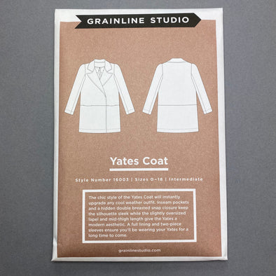Yates Coat by Grainline Studios