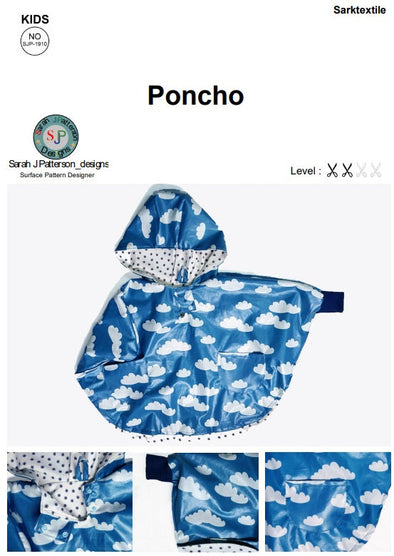 Kids Poncho by Sarah JPatterson Designs