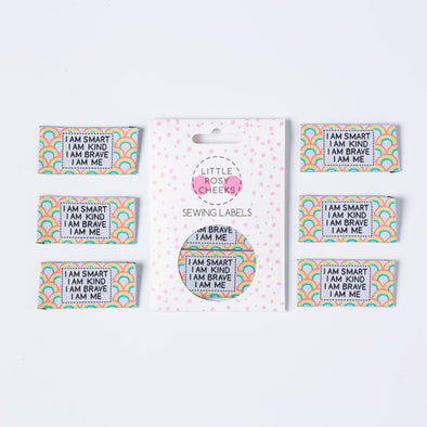 I Am Me - Woven Labels by Little Rosy Cheeks