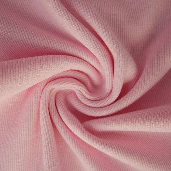 Ribbed Jersey Tube - Baby Pink