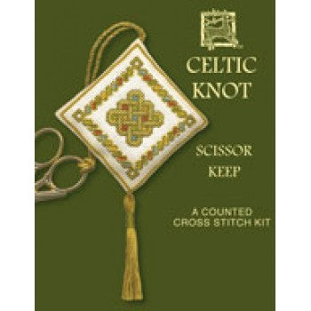 Celtic Knot Cross Stitch Scissor Keep Kit
